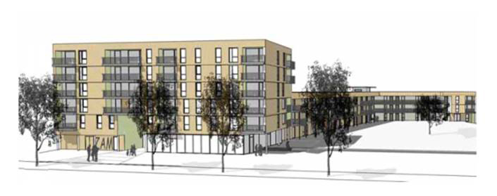 raumFAIR eG, Neubau eines inklusiven Wohngebäudes