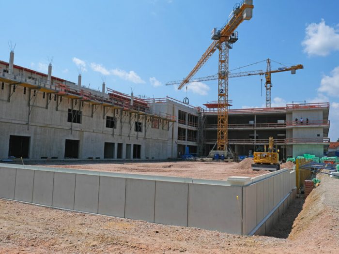 Kommunales Schulzentrum Markt Schwaben im August