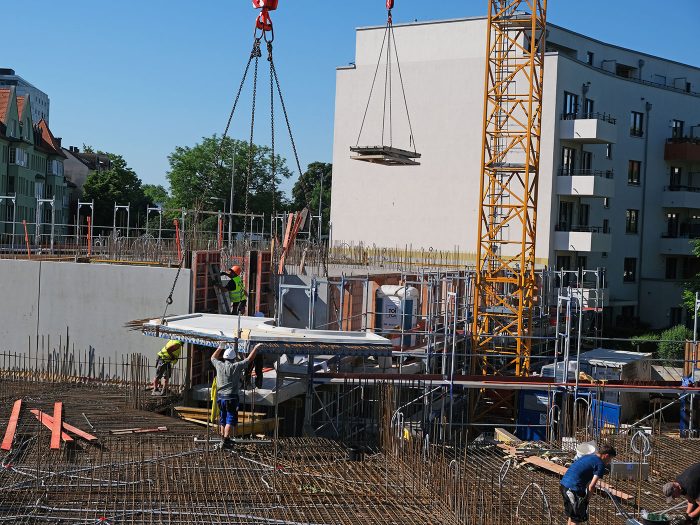 GEWOFAG: Neubau an der Lortzing- / Scapinellistraße