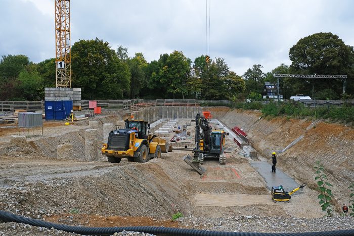 Neubau eines Betriebshofs in München-Ramersdorf