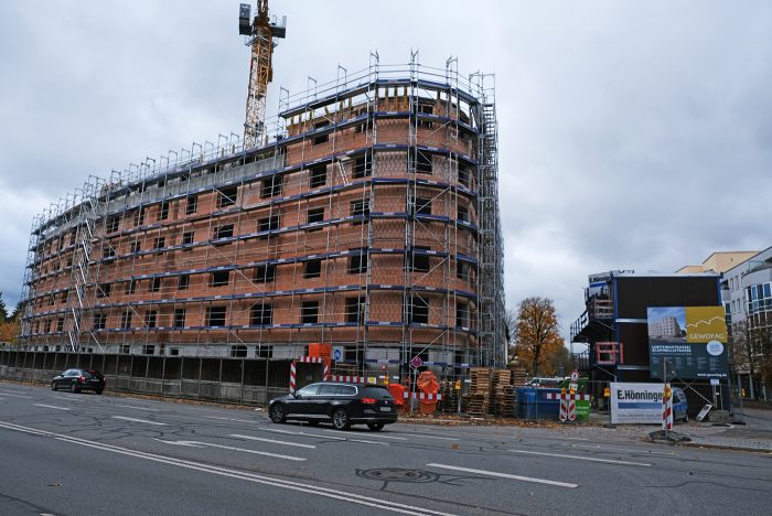 GEWOFAG: Neubau an der Lortzing- / Scapinellistraße: