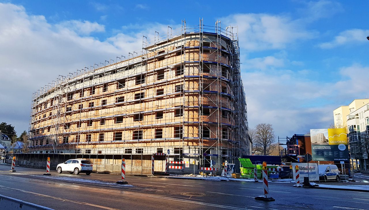 Neuigkeiten zum Bauprojekt Lortzing- / Scapinellistraße im Dezember 2021