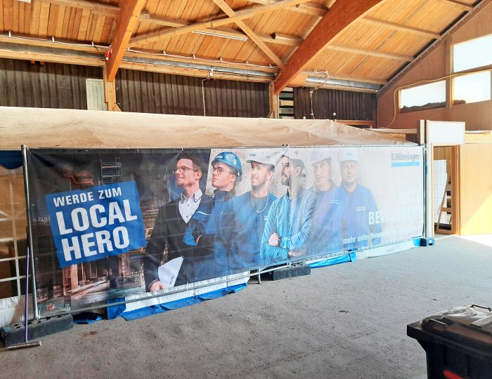 Wir sind dabei bei der Maibaumwache in Kirchseeon