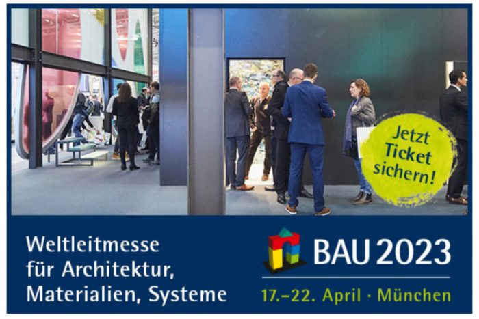 BAU 2023: Die Weltleitmesse der Baubranche ist zurück!