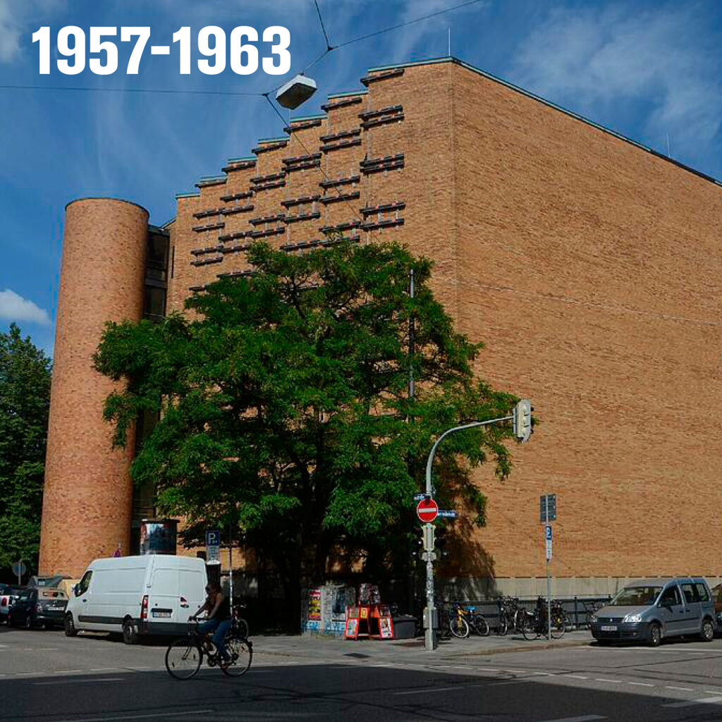 75 Jahre: Heute an der Reihe – das Hochvolthaus der TU München in der Theresienstraße