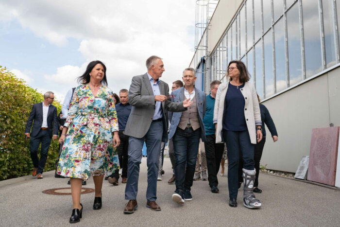 Landtags-Präsidentin Ilse Aigner zu Besuch in Eglharting