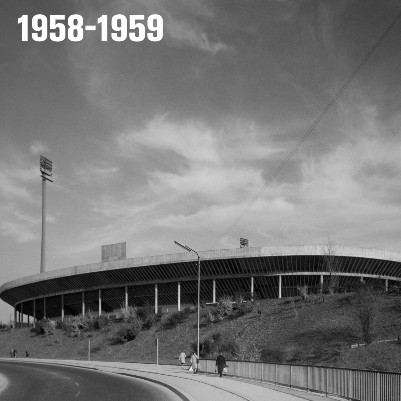 75 Jahre: Heute an der Reihe – das Stadion an der Grünwalder Straße in München.