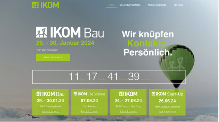 Nachwuchs gesucht auf der IKOM Bau in München – Januar 2024