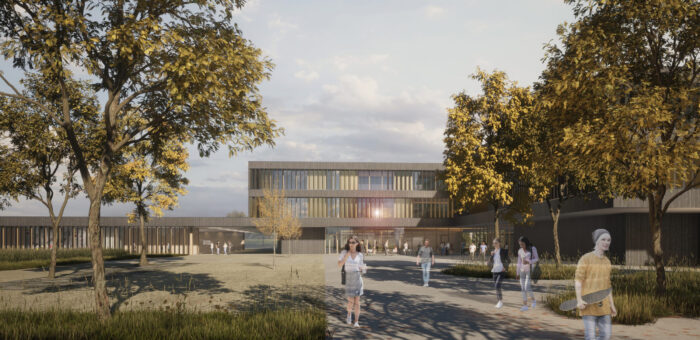Putzbrunn Gymnasium – Neubau eines Gymnasium mit einer Dreifach- und einer Einfachsporthalle