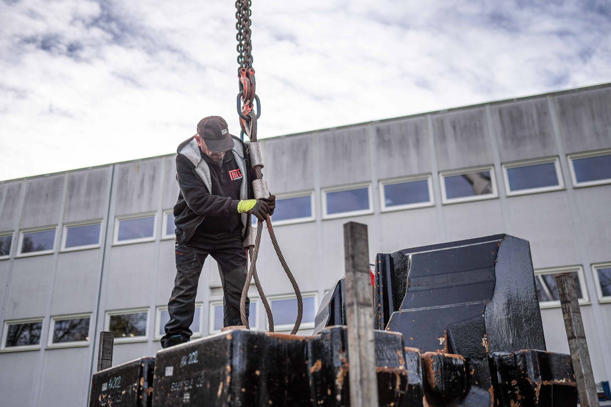 kanalbau fliegender bagger dsc