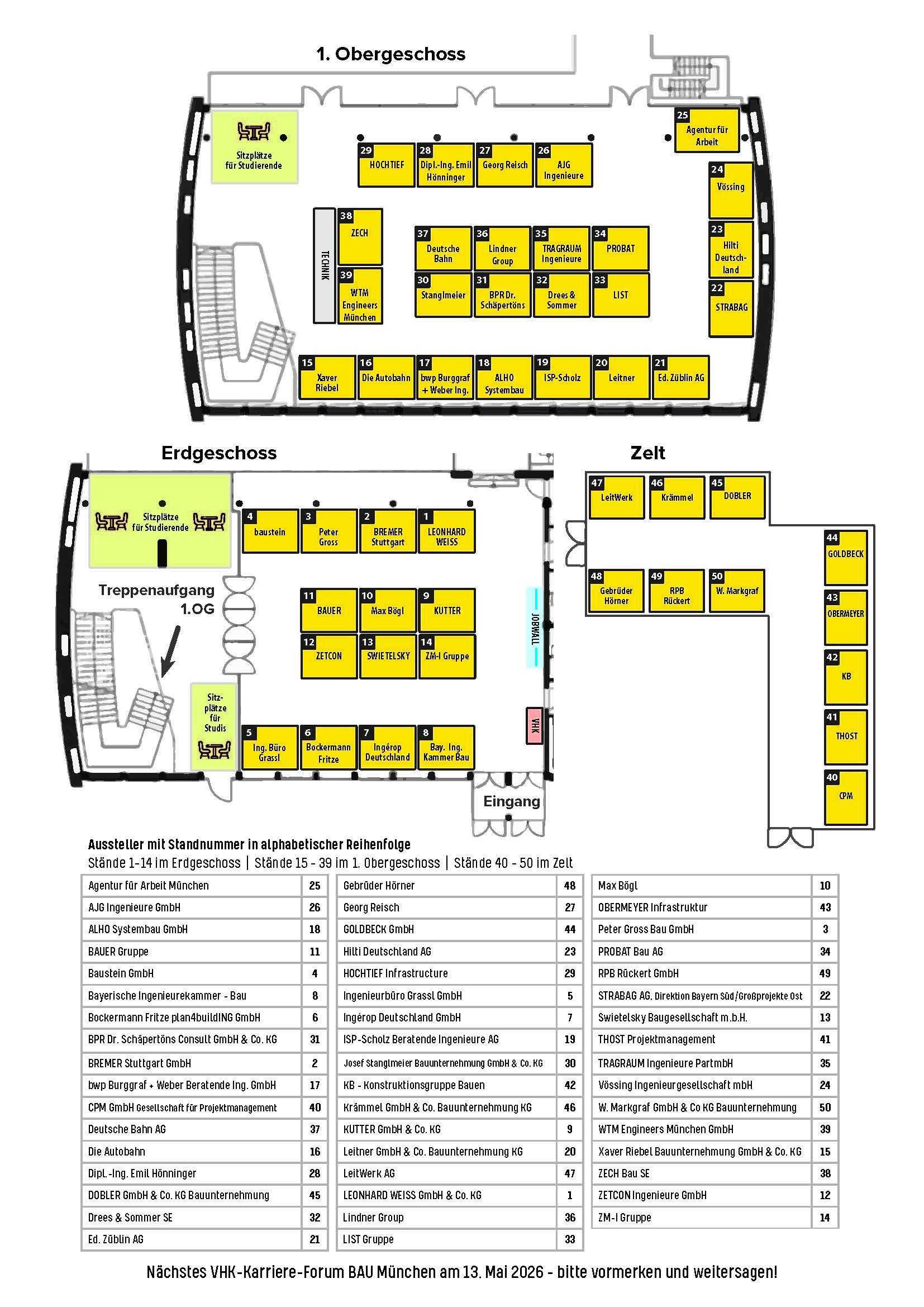 bau m standplan 
