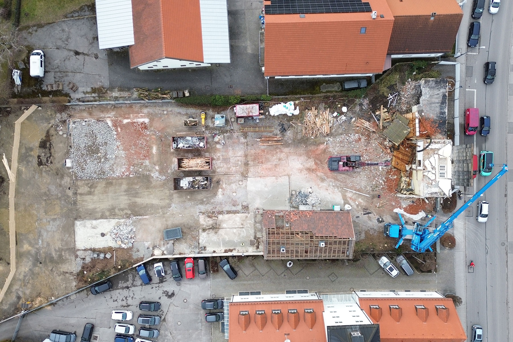 alto dji  abbruch haus