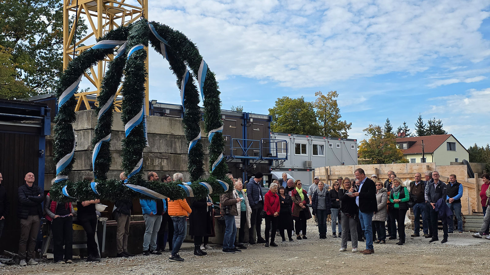 Germering Richtfest web