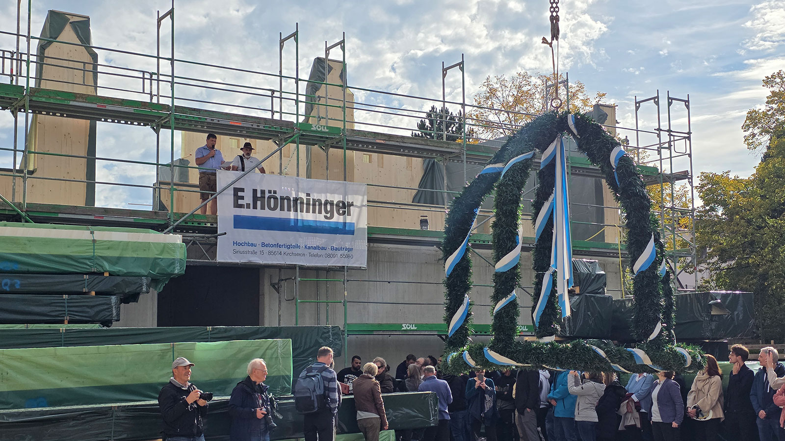 Germering Richtfest web