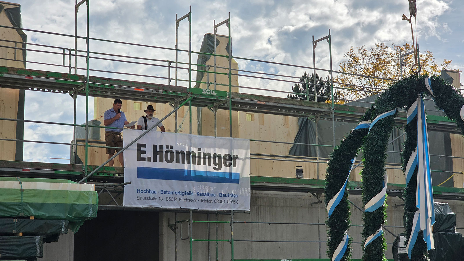 Germering Richtfest web