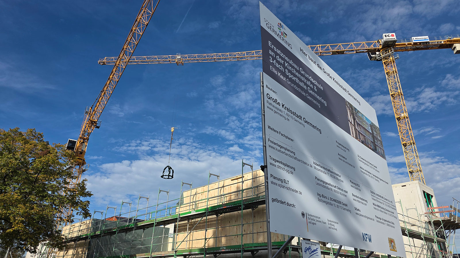 Germering Richtfest web