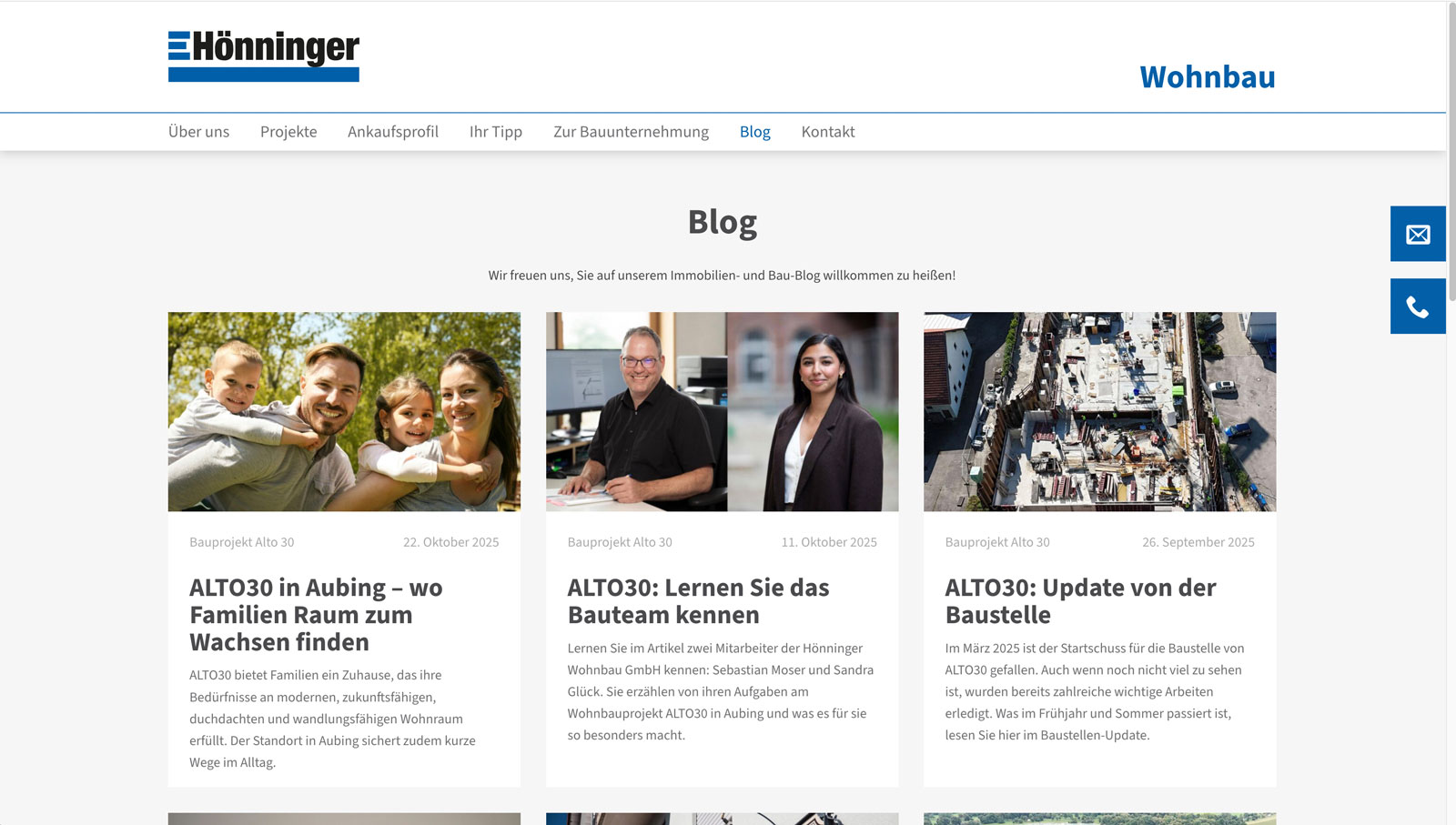 BLOG Wohnbau Bilder